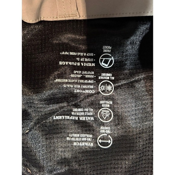 Orvis Men's Flat Front Nylon Canvas Pants Khaki Tan Size 40x34 (Note Flaw) - Picture 13 of 16